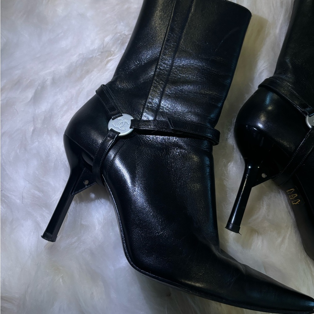 Vintage Chanel boots